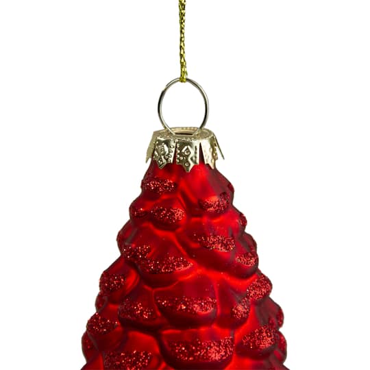Pinecone Glass Christmas Ornament Artisan Glass Collection by Seasons Designs Pinecone Glass Christmas Ornament Artisan Glass Collection by Seasons Designs